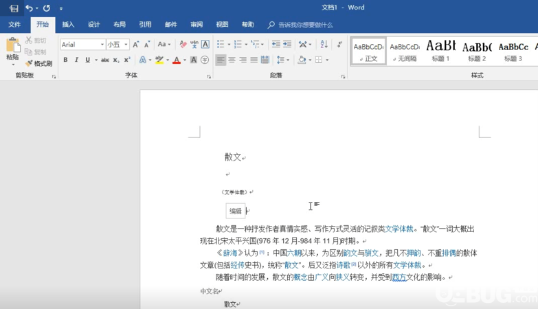 怎么设置Word文档字体格式固定不变